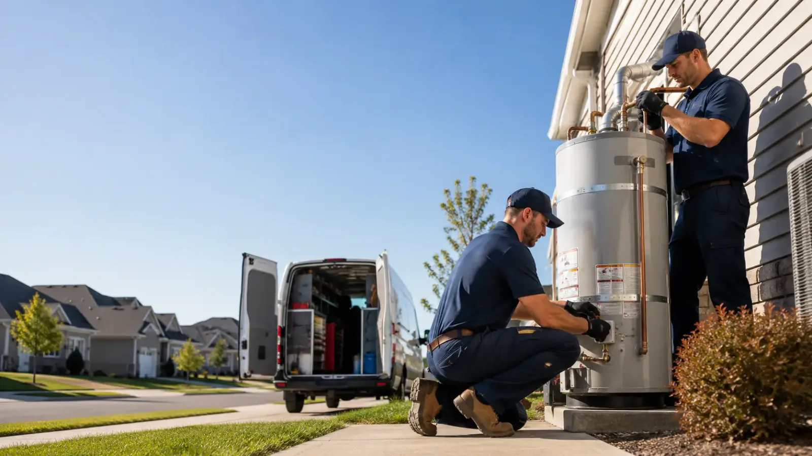 Water Heater Installation in Petersburg, IN